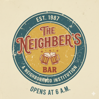 Neighbers Bar Logo