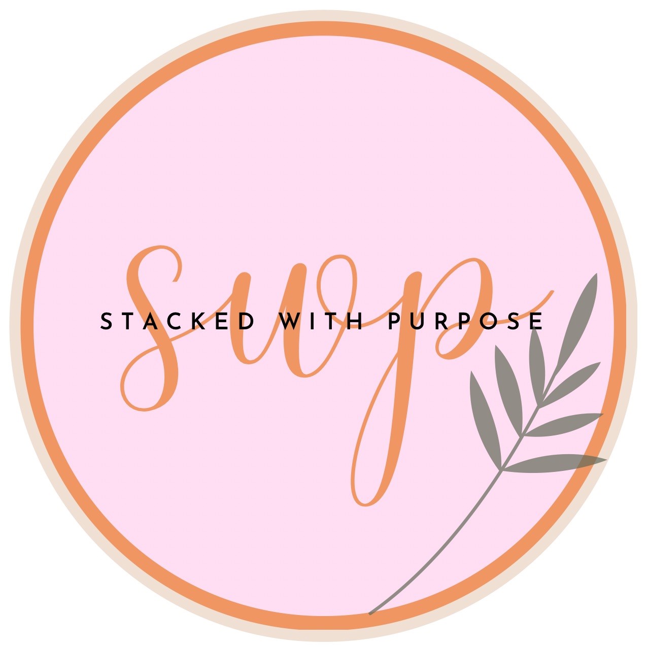 Stacked With Purpose Logo