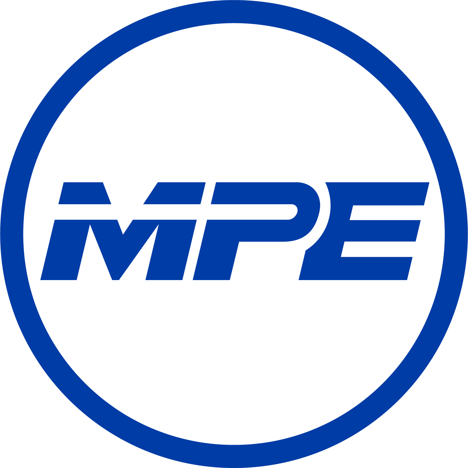 MPE LOGO Circle Blue 293C Copy