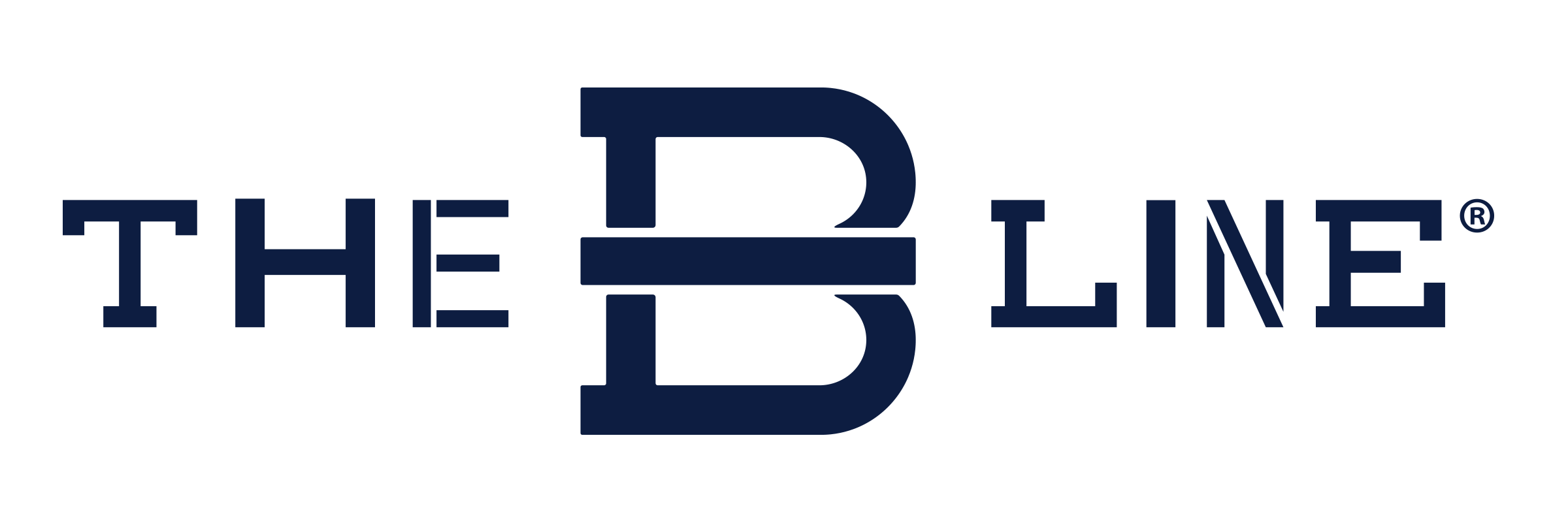 The B Line Logoblue Registered (002)